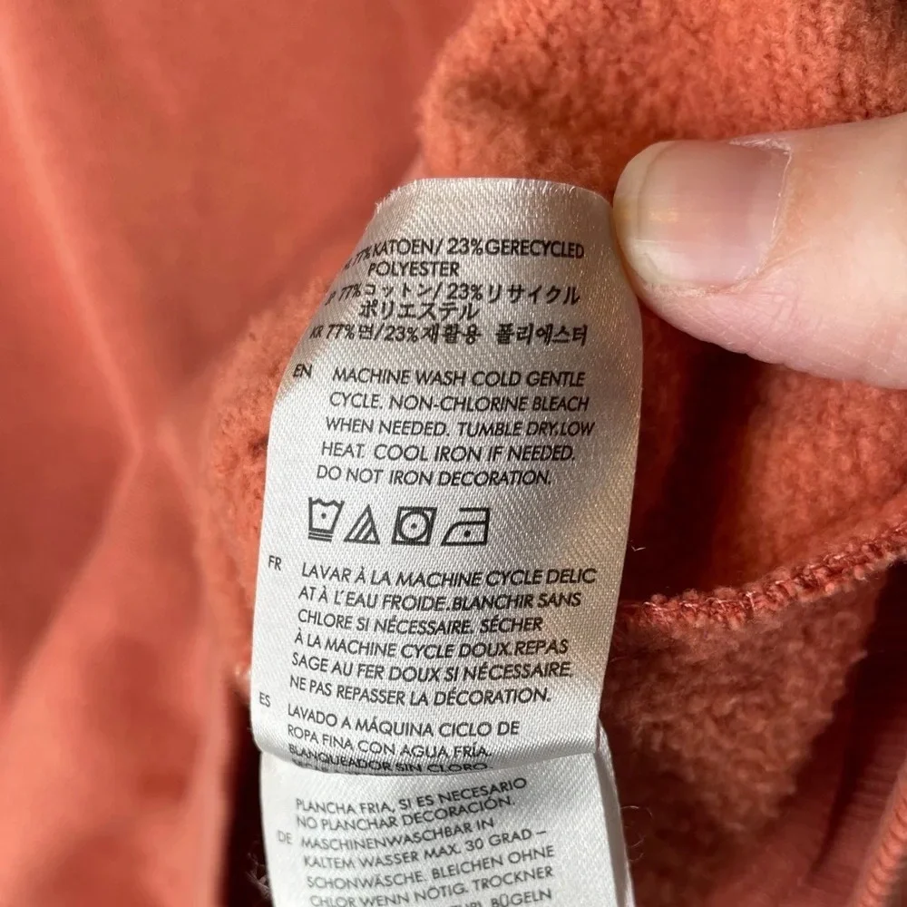 Brixton Amarillo Creek Crew Neck Sweatshirt In Apricot Size XS - Picture 10 of 11